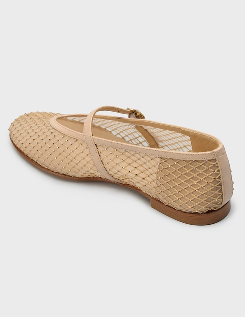 женские бежевые Балетки Luca Grossi 1084-beige - фото-2