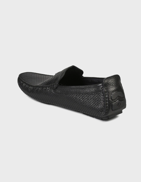 мужские черные Мокасины Luca Guerrini 11396-black - фото-2