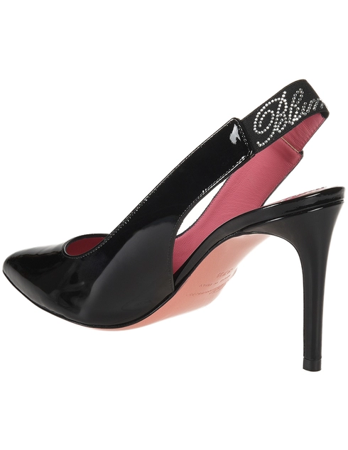женские черные Босоножки Blumarine 4308_black - фото-2