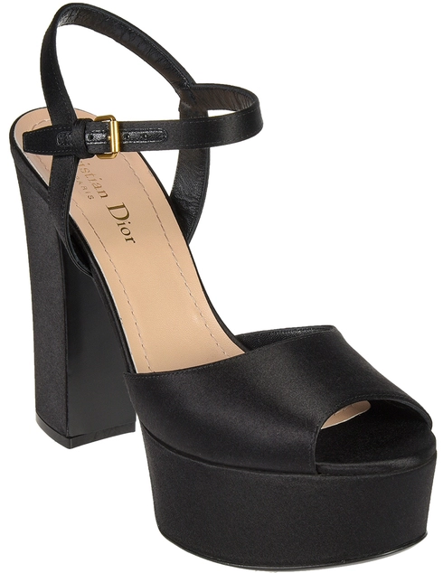 черные Босоножки Christian Dior KCQ260SAT900-1920-black