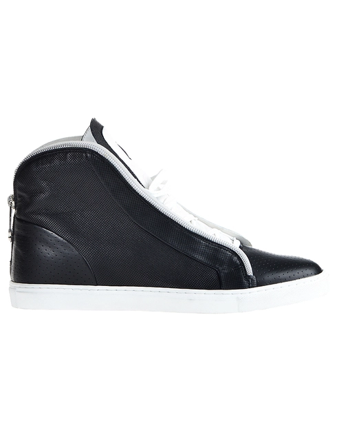 женские черные Кеды Dirk Bikkembergs 2803_black - фото-2