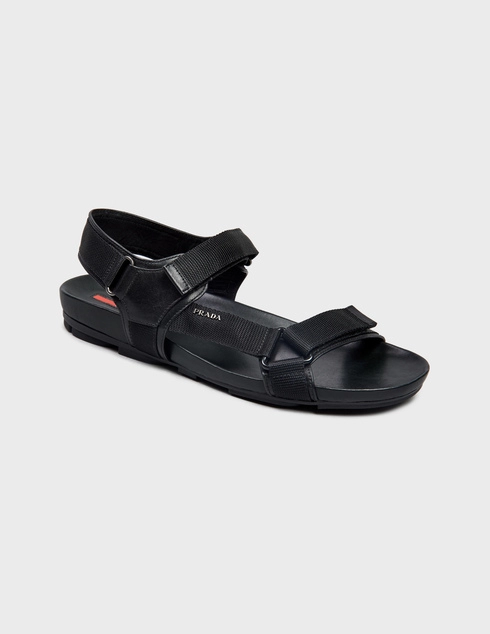 черные Сандалии Prada 4X2984-Nero_blakc