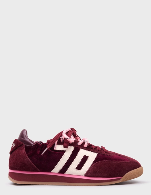 женские бордовые текстильные Кроссовки BACK 70 ROCKET-FW26-V003_bordo - фото-5