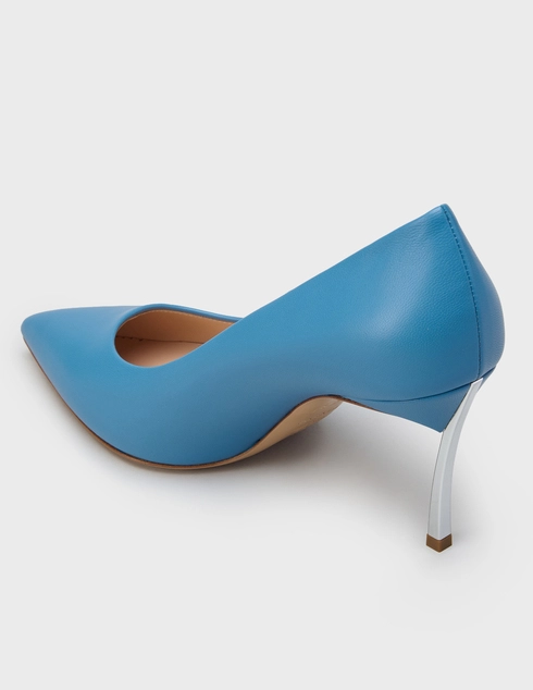 женские голубые Туфли Casadei 915_blue - фото-2