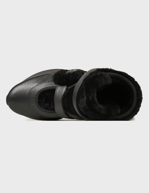 женские черные кожаные Ботинки Loriblu 4IKEYB08-M11353 - фото-5