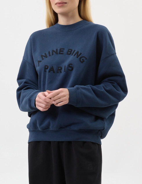 ANINE BING A-08-11722-BEL26-WASHED-NAVY_blue фото-1