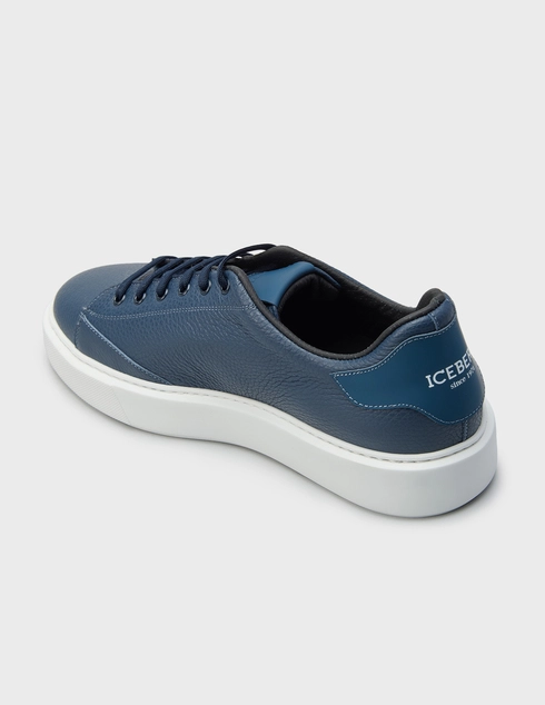 мужские синие Кеды Iceberg 1634-blunotte_blue - фото-2