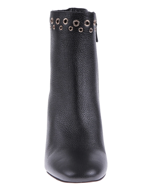 женские черные кожаные Полусапоги Red Valentino 0822_black - фото-5