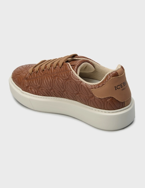женские коричневые Кеды Iceberg 2316-K-brown - фото-2