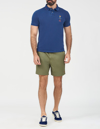 Поло Polo Ralph Lauren 710934708-013_blue_200467 (Темно-синій) в