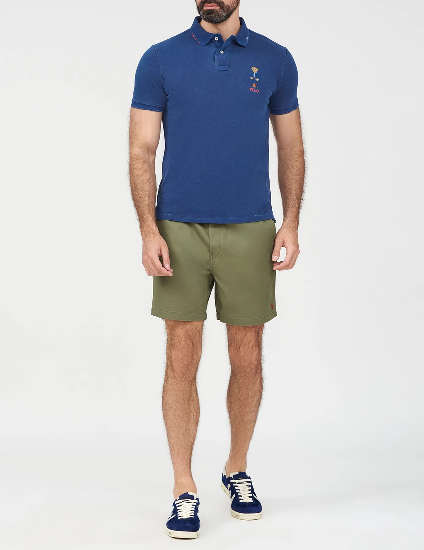 Поло Polo Ralph Lauren 710934708-013_blue_200467 (Темно-синій) в