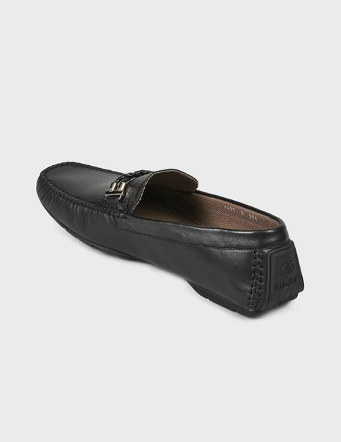 мужские черные Мокасины Aldo Brue 0120-black - фото-2