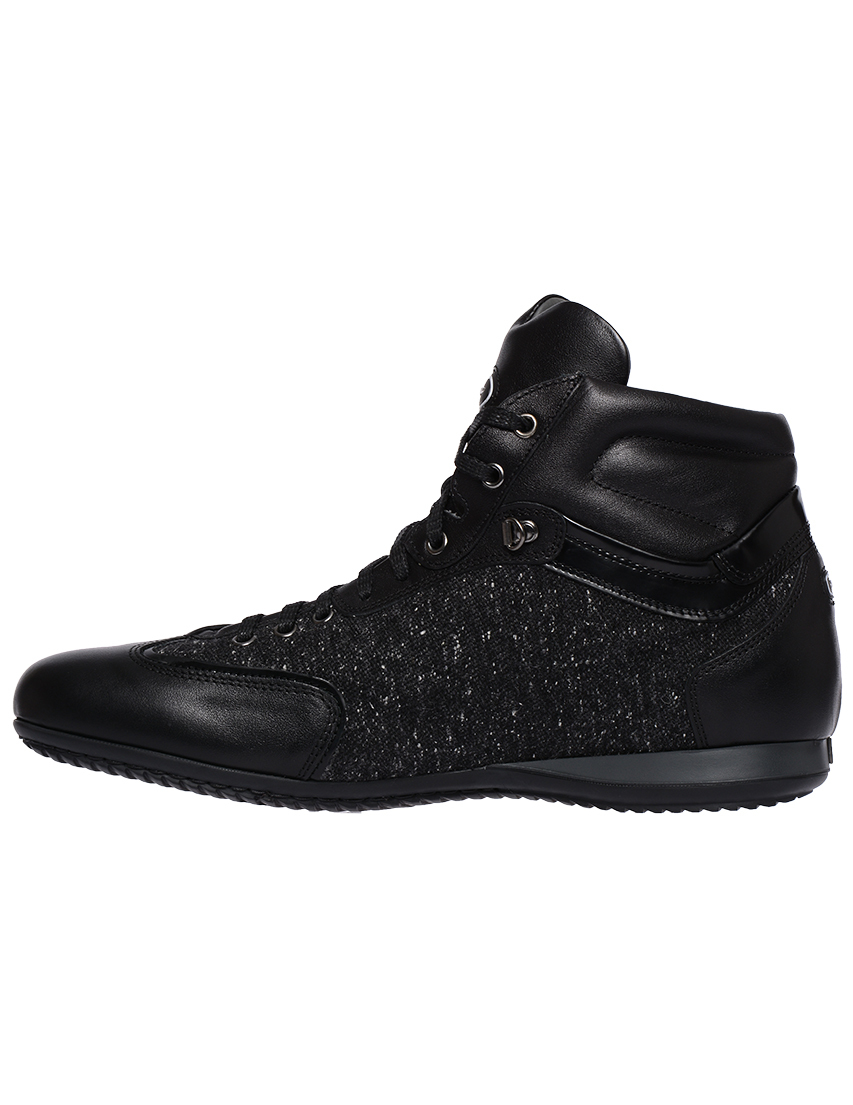 мужские черные Кроссовки Alberto Guardiani S75346-ЖД000022765_black - фото-2