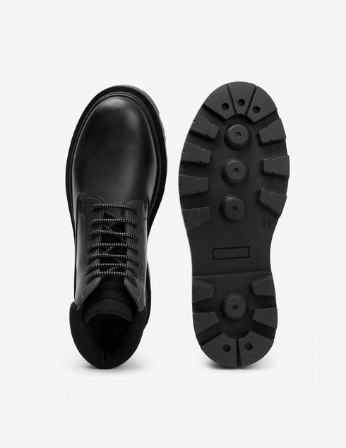 черные мужские Ботинки Hugo ms118_black 7728 грн