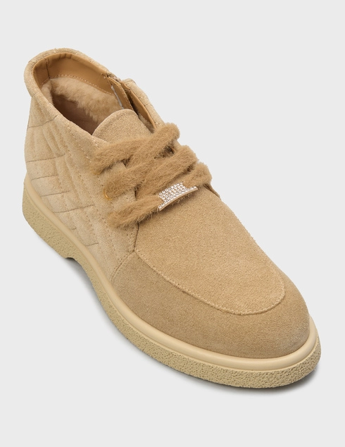 бежевые Полуботинки Marzetti 8966_beige