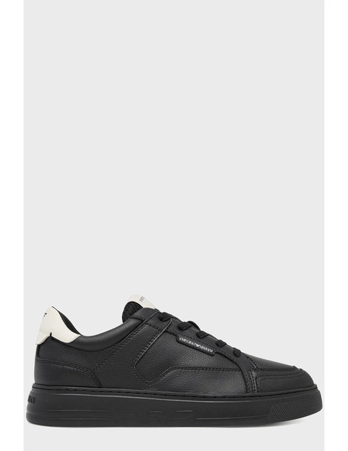мужские черные Кеды Emporio Armani AGR-EMPORIO_ARMANI_11117 - фото-6