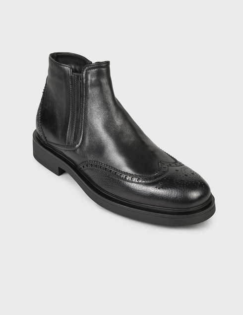 черные Ботинки Fabi 0360-black