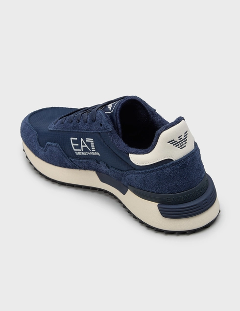 мужские синие Кроссовки Ea7 Emporio Armani 7X000380-MZ157_blue - фото-2
