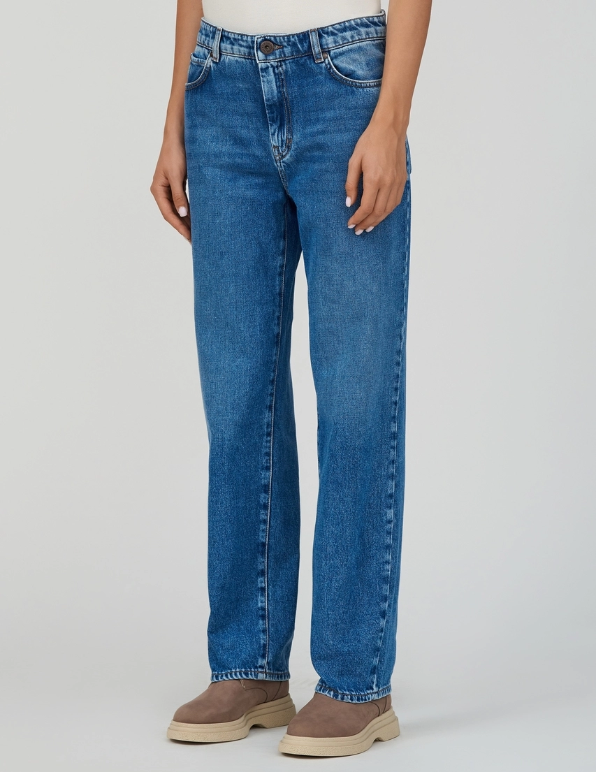 Weekend Max Mara 青 カジュアルパンツ Джинсы Weekend Max Mara LORIS_blue_206089 (Голубой) в