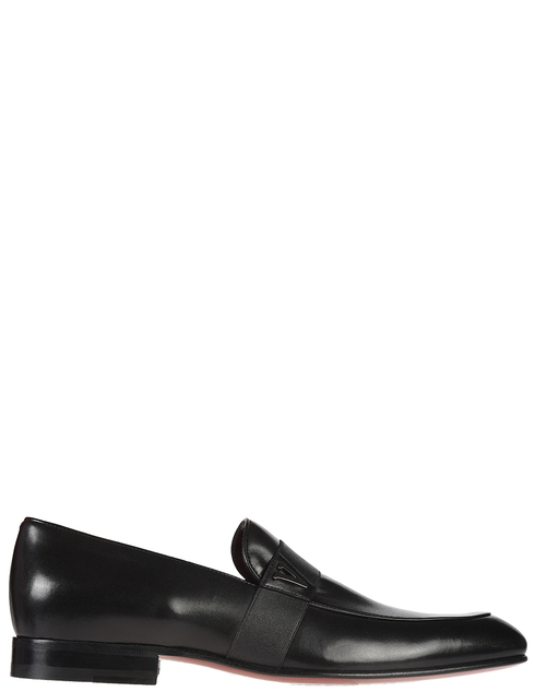 мужские черные кожаные Лоферы Valentino 16834_black - фото-5