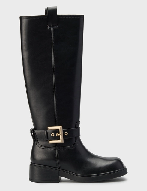 женские черные  Сапоги Armani Exchange XW001655-AF17476-UC001_black - фото-5