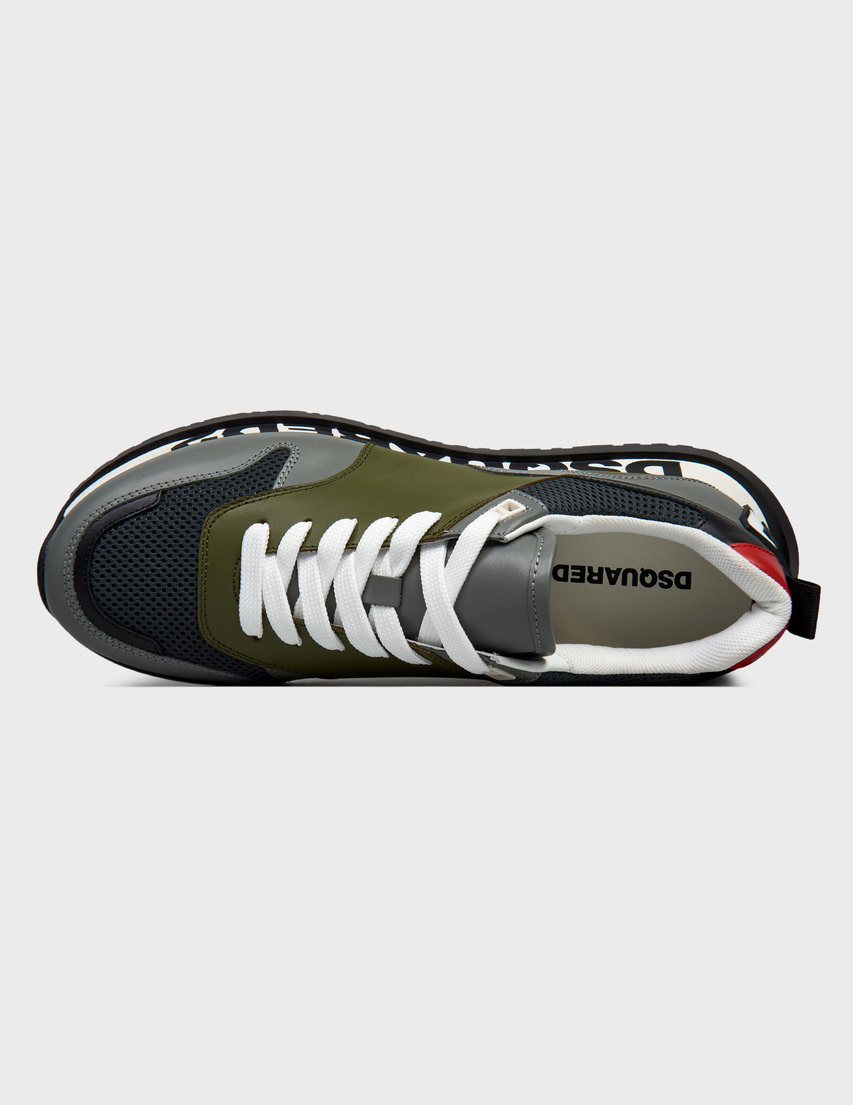 многоцветные мужские Кроссовки Dsquared2 0213-28_multi 16998 грн