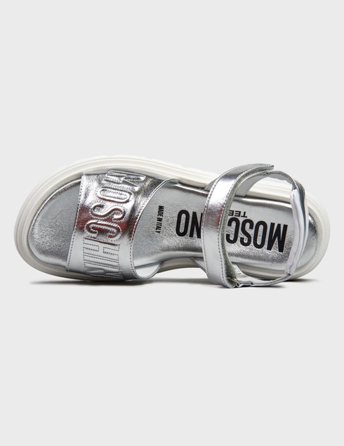 серебряные женские Сандалии Moschino 77394-silver_silver 9296 грн