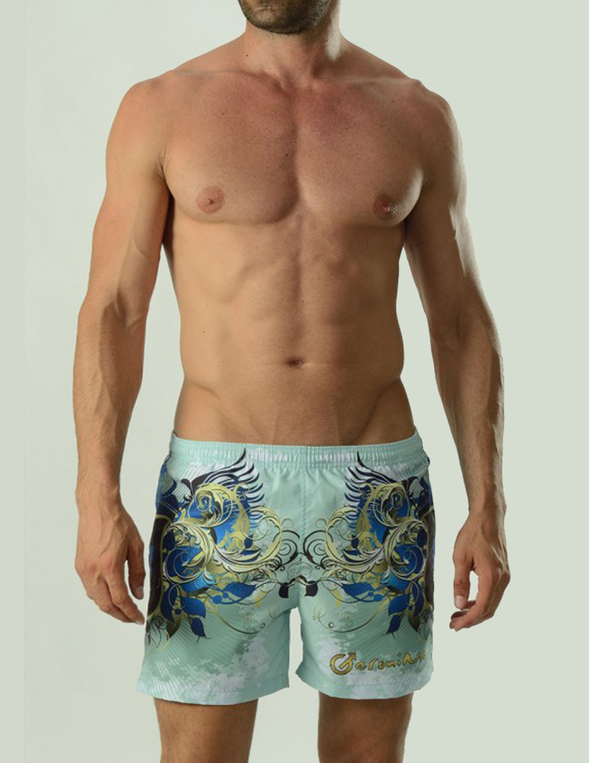 Мужские шорты пляжные GERONIMO 1621p1-16212-green