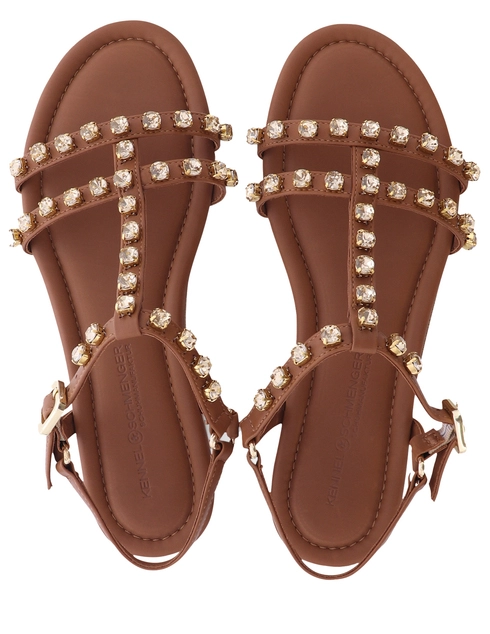 коричневые женские Сандалии Kennel & Schmenger 134104.0024.2400 18470 грн