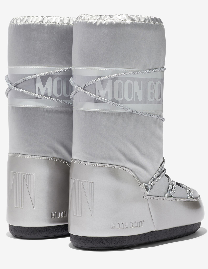 женские серебряные Сапоги Moon Boot ws212_silver - фото-2