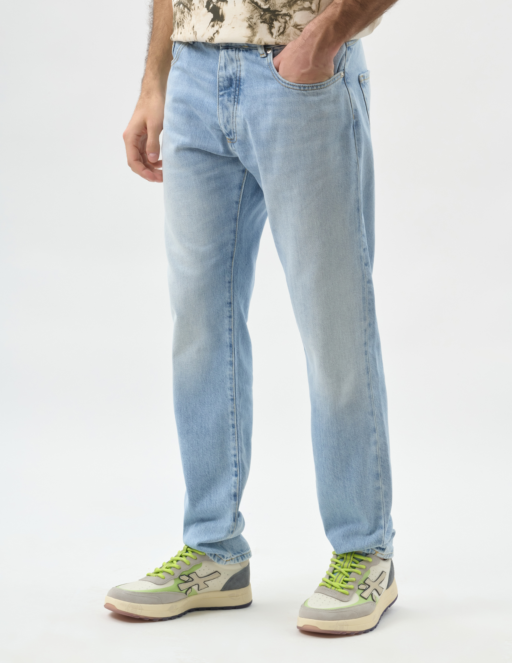 

Джинсы, Голубой