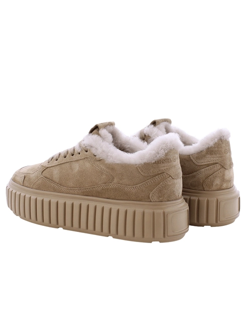 бежевые женские Кеды Kennel & Schmenger 61.25900.647 19800 грн