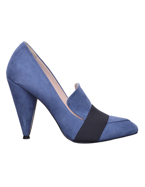 женские голубые Туфли Giorgio Fabiani 1125-blue - фото-2