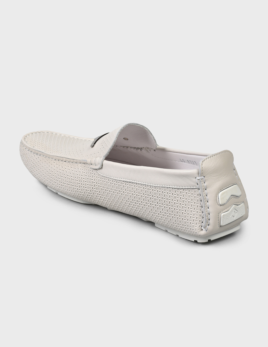 мужские серые Мокасины Luca Guerrini 9121-gray - фото-2