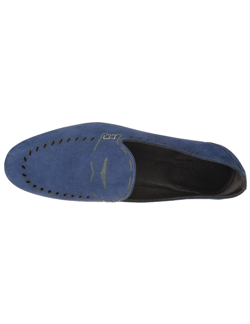 синие мужские Туфли Giampiero Nicola 35902_blue 4585 грн