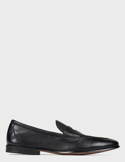 мужские черные Лоферы Henderson Baracco AGR-70400-black - фото-2