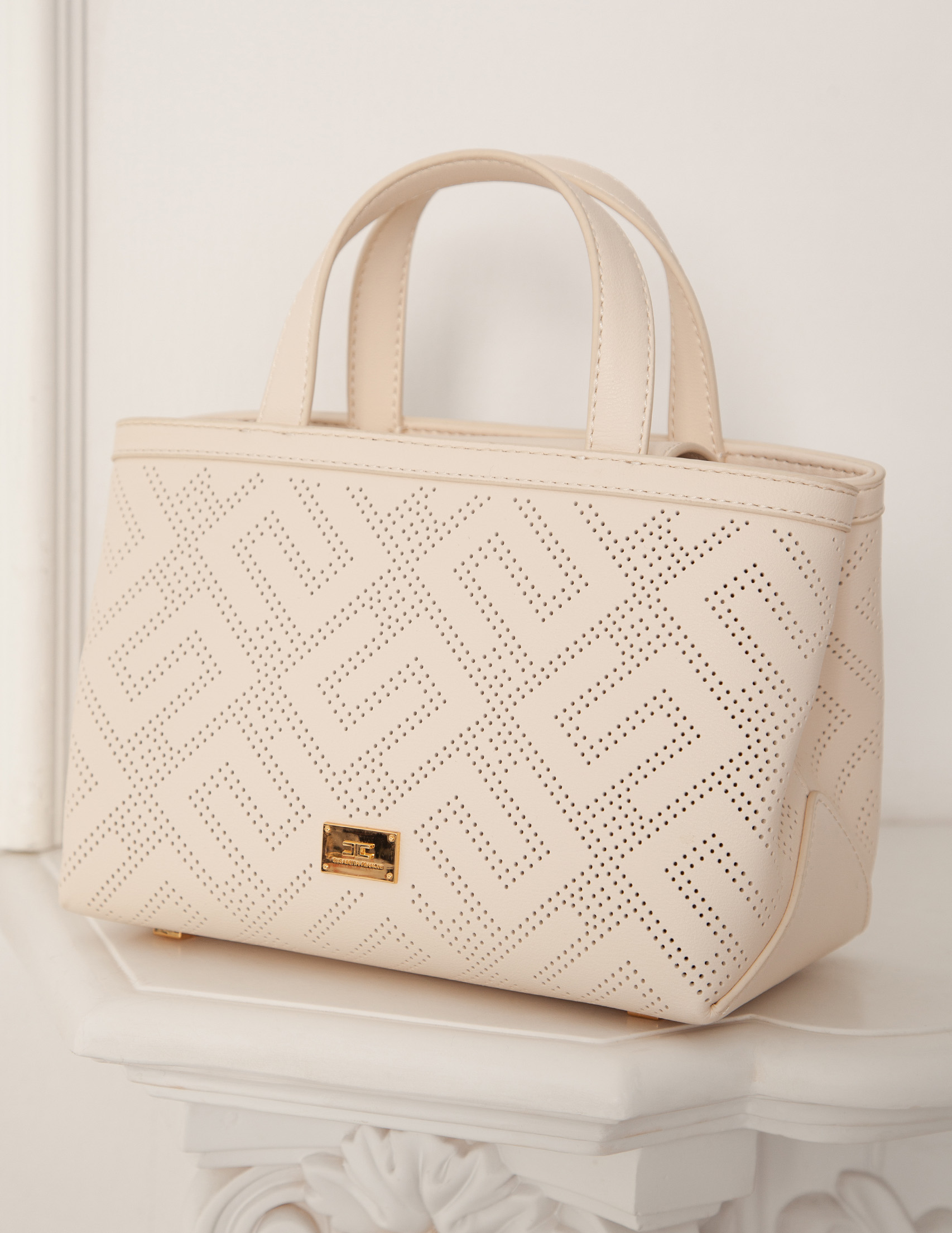 

Сумка, Бежевый;молочный