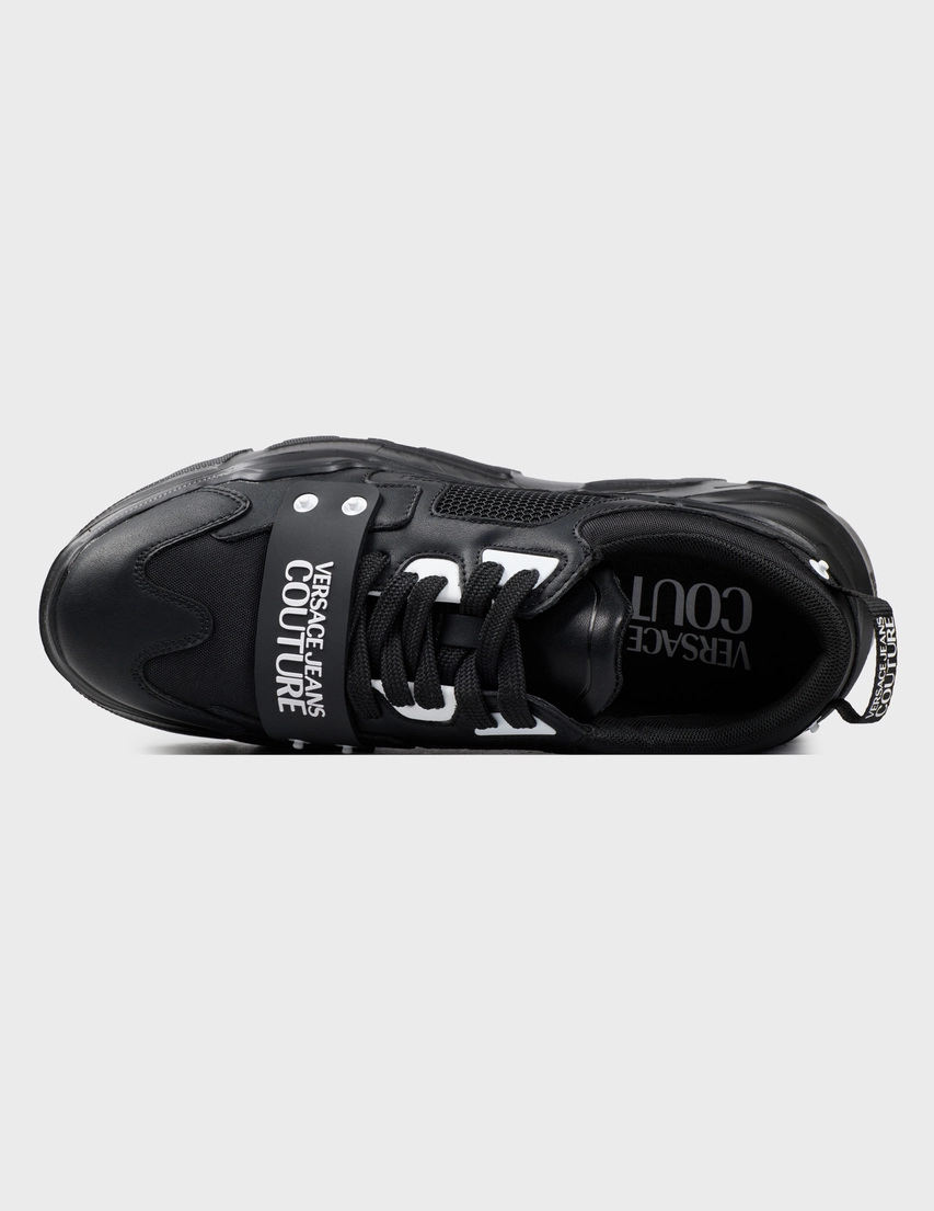 Кросівки Versace Jeans Couture 325-K-R--logo_black_212430 (Чорний