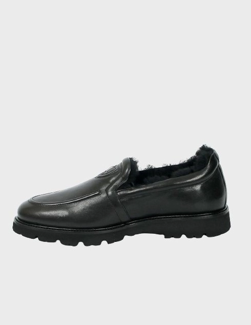 мужские черные Туфли Giampiero Nicola 40270 - фото-2