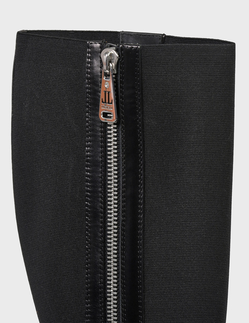 женские черные кожаные Сапоги Loriblu 26-black - фото-5