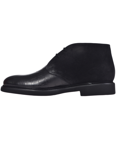 мужские черные Ботинки Doucal'S 1018 - фото-2