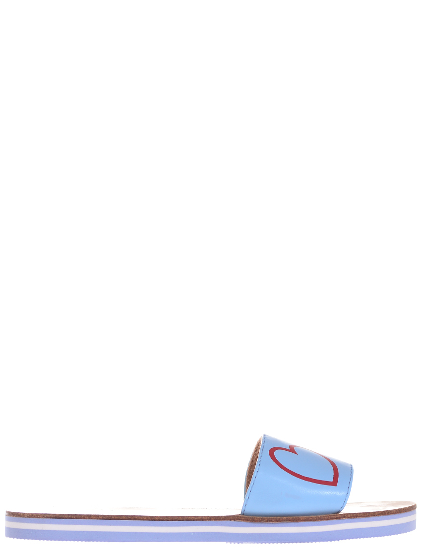 

Шлепанцы, Голубой