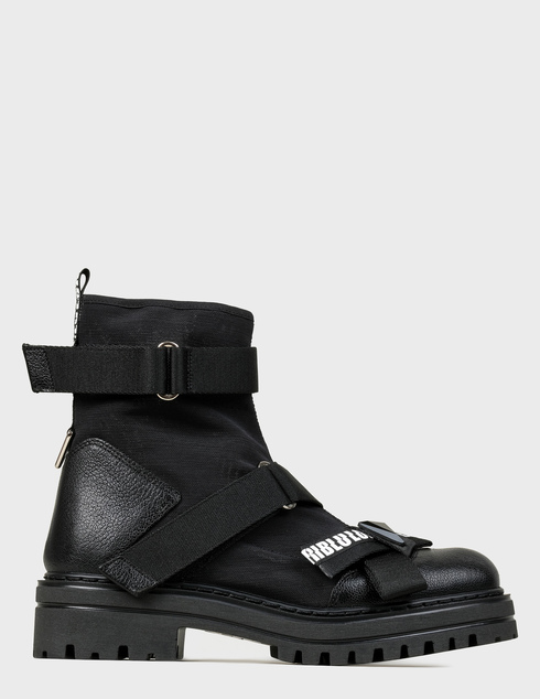 женские черные кожаные Ботинки Loriblu 251-black - фото-5