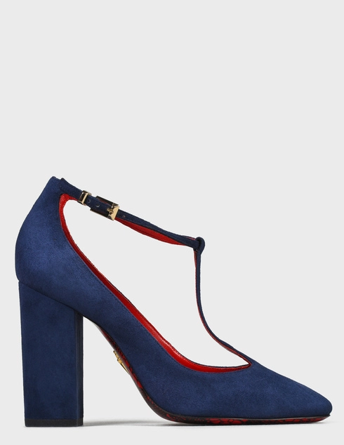 женские синие Туфли Cesare Paciotti CP-JQ32601-blue - фото-6