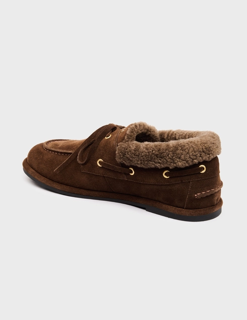 женские коричневые Мокасины Helena Soretti niki-2703-68_brown - фото-2