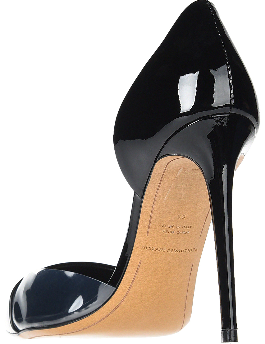 женские черные Туфли Alexandre Vauthier 318-black - фото-2