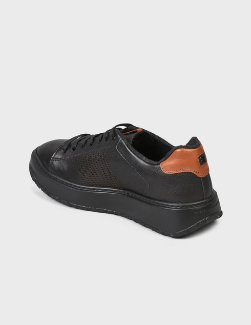 мужские черные Кеды Fratelli Rossetti S46398-black - фото-2