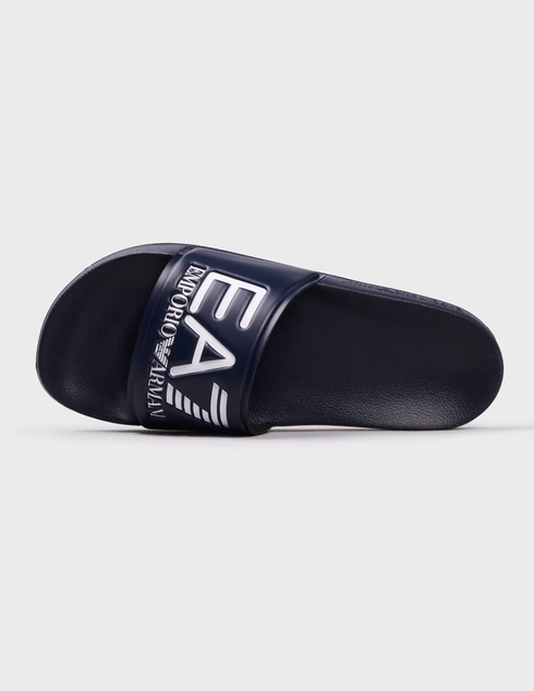 синие женские Шлепанцы Ea7 Emporio Armani 108-045-blueW 2503 грн