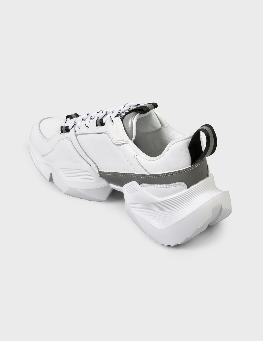 мужские белые Кроссовки Versace Jeans Couture E0YZASU171603003 - фото-2