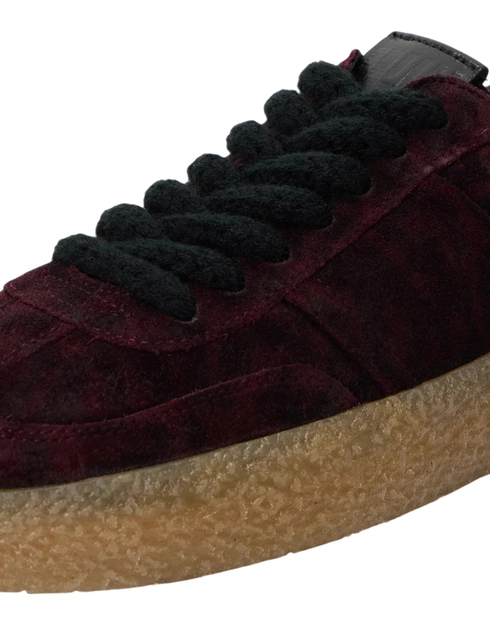 женские бордовые замшевые Кеды Kennel & Schmenger 61.14700.540 - фото-5